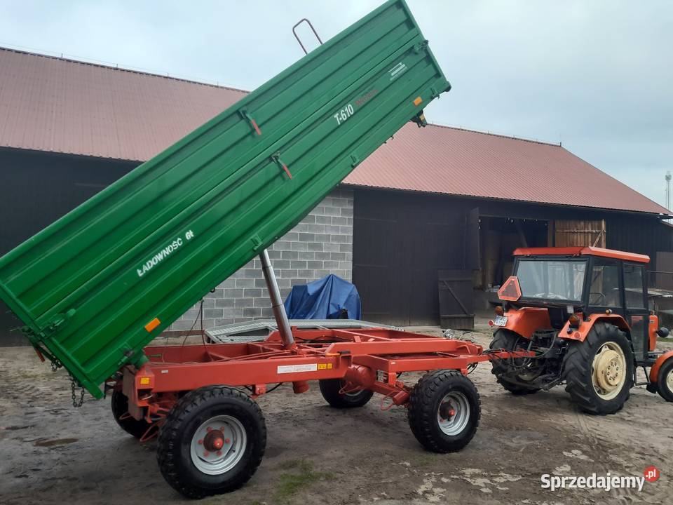 Przyczepa Warfama T610 nowa Przyczepy rolnicze