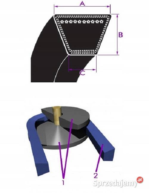 Pasek Klinowy do Kosiarki Alko Silver 470BR Bielsko-Biała