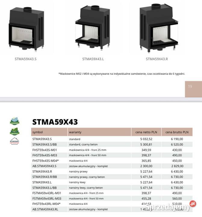 HITZE STMA 5943R ciepło które tworzy dom Kępno sprzedam