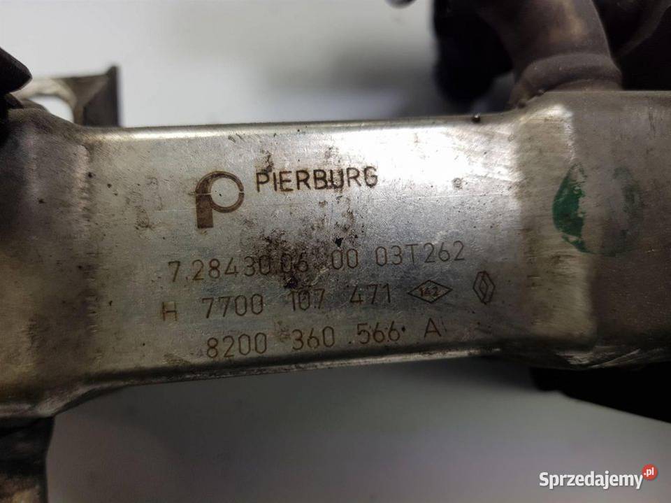 ZAWÓR EGR RENAULT SCENIC II 8200360566A Pozostałe Lipno sprzedam