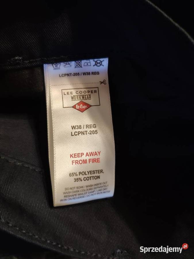 Spodnie męskie Lee Cooper typ Cargo nowe W38 L31 małopolskie Kraków
