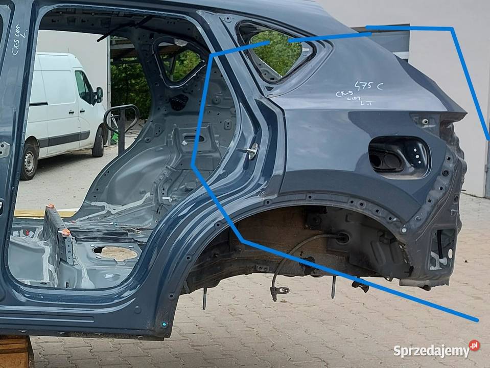 Mazda CX5 II Lift ĆWIARTKA BŁOTNIK LEWY TYŁ