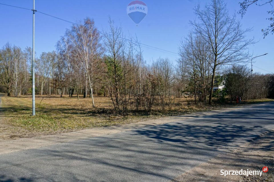 Działka budowlana 1019m2 Grądy k Żyrardowa budowlana mazowieckie