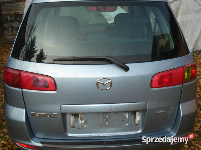 mazda 2 klapa tylna i zderzak 20N Myszków
