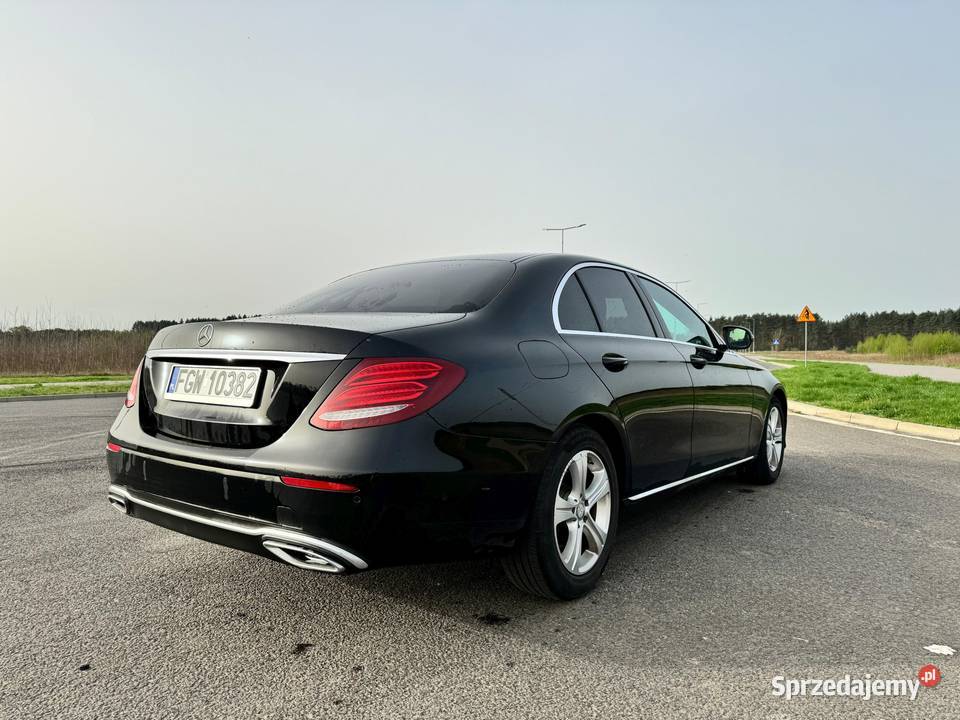 MercedesBenz Klasa E 220 d 9GTRONIC 200 2016r Kostrzyn nad Odrą