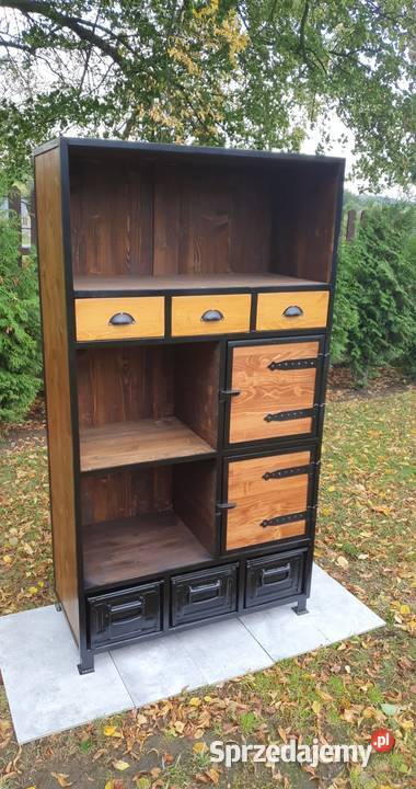 BieliźniarkaRegał industrialnySzafka Komoda loft mazowieckie