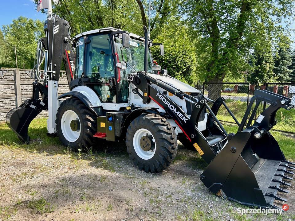 Nowa koparkoładowarka HIDROMEK HMK102B ALPHA A5P nie Koparko ładowarki Łódź sprzedam