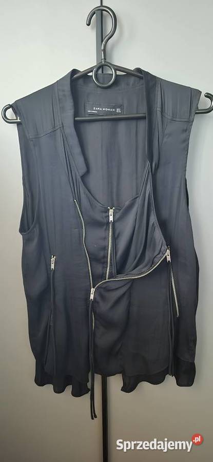 Czarna kamizelka Zara S Warszawa