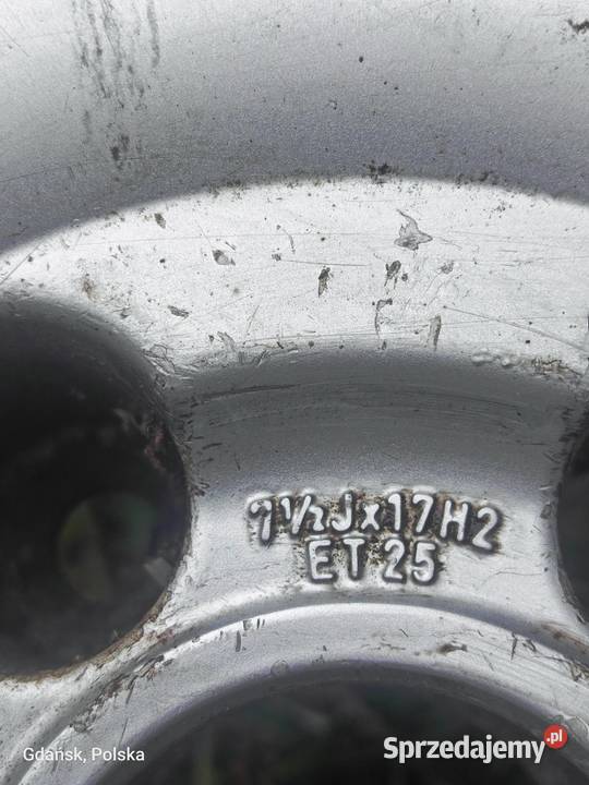 Felgi aluminiowe Audi 17 sprzedam