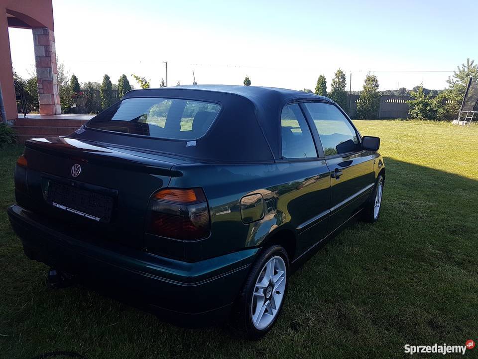 VW Golf III CABRIO 16 8V WEBASTO sprowadzony Łabiszyn