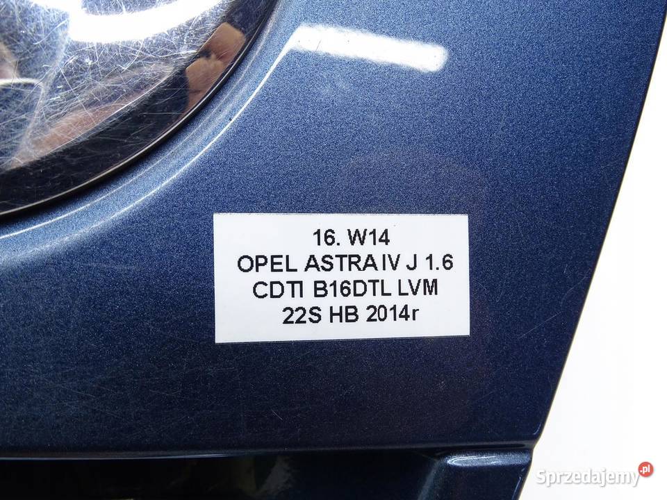 KLAMKA MIKROSTYK KLAPY BAGAŻNIKA TYŁ TYLNA OPEL małopolskie