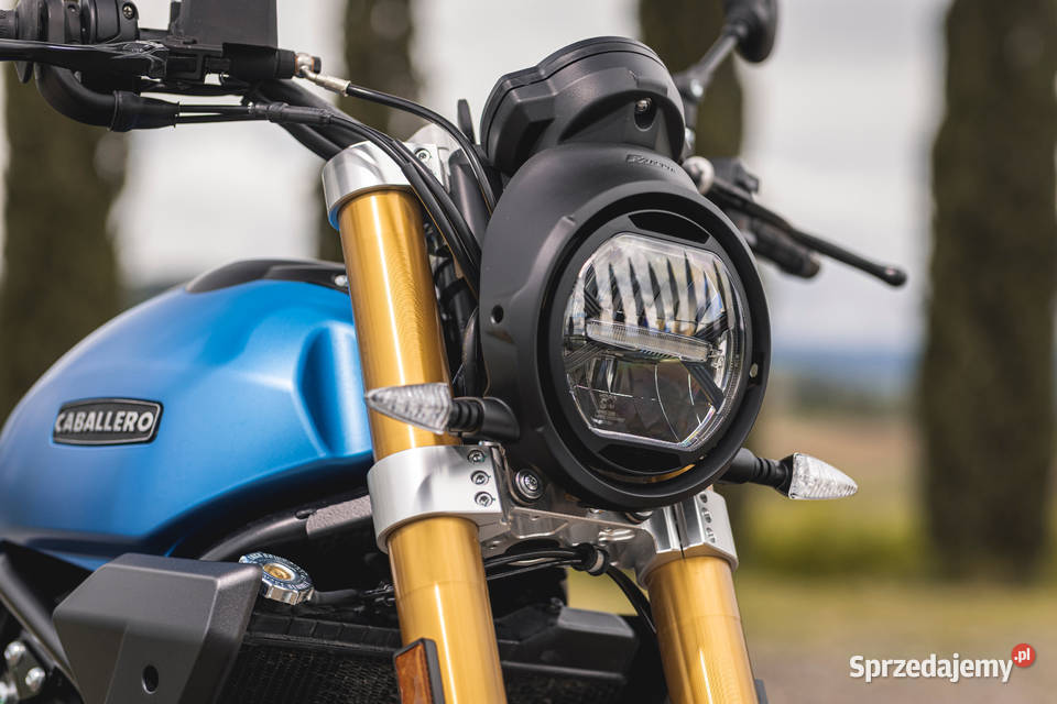 Fantic Caballero 700 Scrambler niebieski model Szczecin