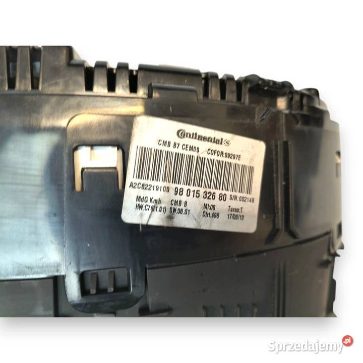 LICZNIK ZEGARY 9801532680 Citroen DS4 16 HDI Chełm