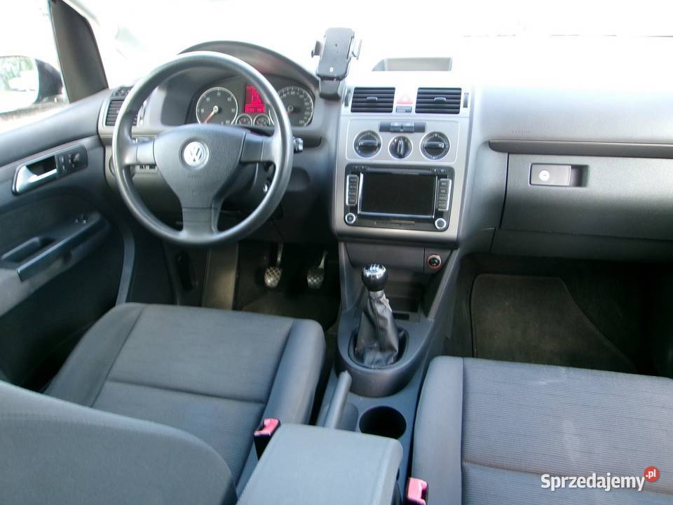 VW TOURAN 19 TDI Klima Navi Tiguan kujawsko-pomorskie Dolna Grupa