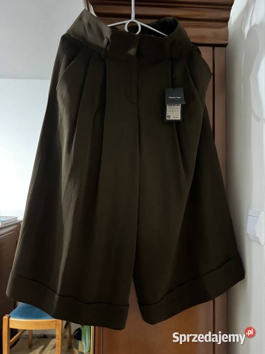 Spodnie damskie 34 Massimo Dutti kuloty bermudy Częstochowa