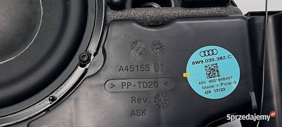 GŁOŚNIKI ZESTAW AUDI A4 B9 QUATTRO BANG OLUFSEN osobowe Lipno