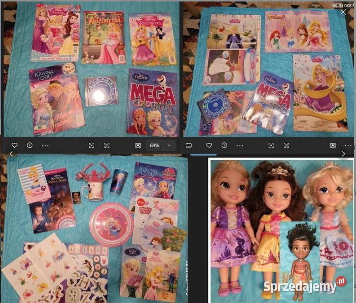 3xMega Bloks księżniczki Disneya bobasy kołyska Lalki i akcesoria Bydgoszcz sprzedam