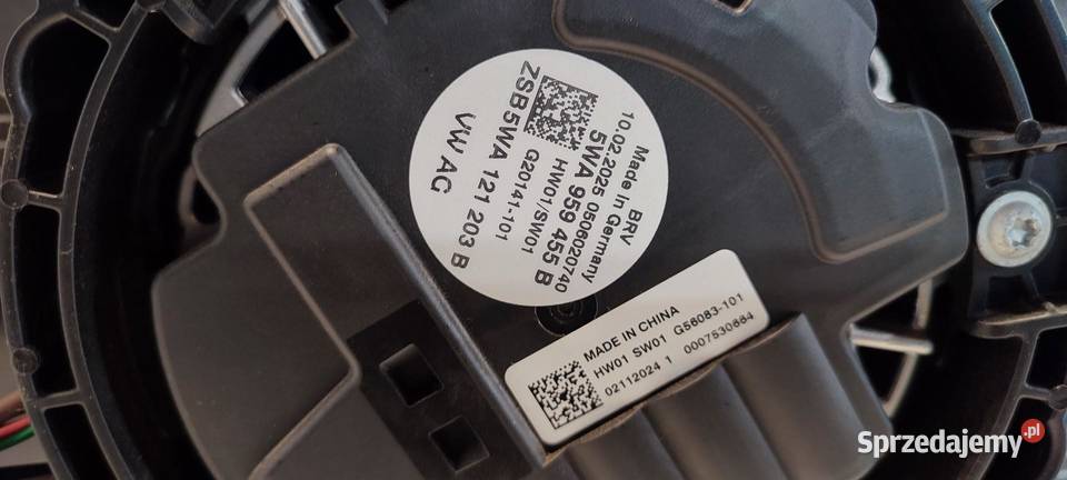 VW TAYRON PAS PRZEDNI CHŁODNICE KOMPLET 15 ETSI