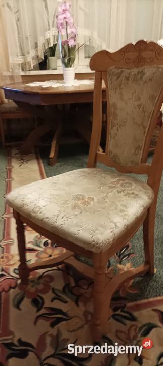 sprzedam komplet pięknych stylowych krzeseł Białystok sprzedam