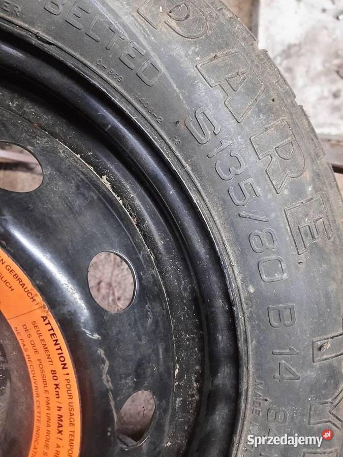 Ford Ka II 0816 MK2 dojazdówka koło dojazdowe Opony i felgi Ksawerów
