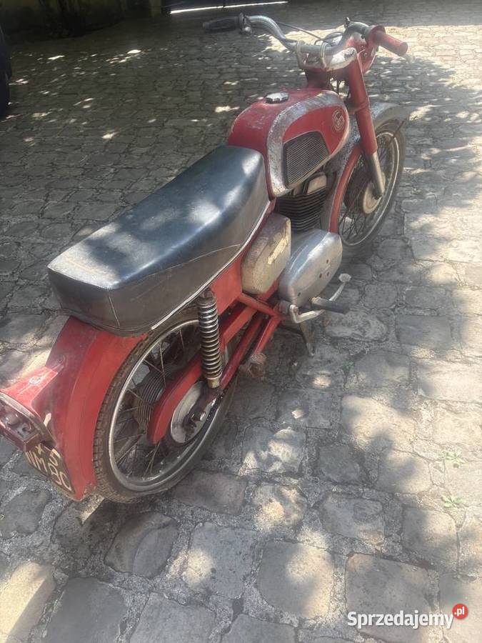 Cz super stary motor 125cm3 podkarpackie Nowy Dzikowiec