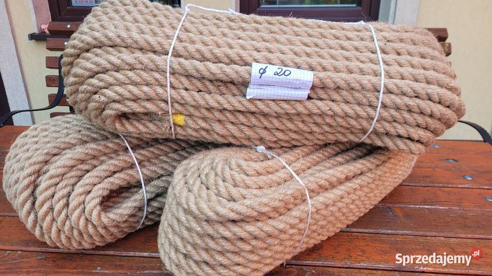 Lina Jutowa na Drapak Kota 50m 10mm sznurek Rzeszotary