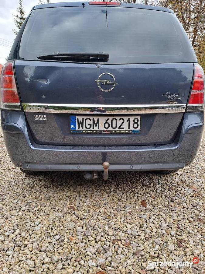 Opel ZAFIRA 19 CDTI mazowieckie Grodzisk Mazowiecki