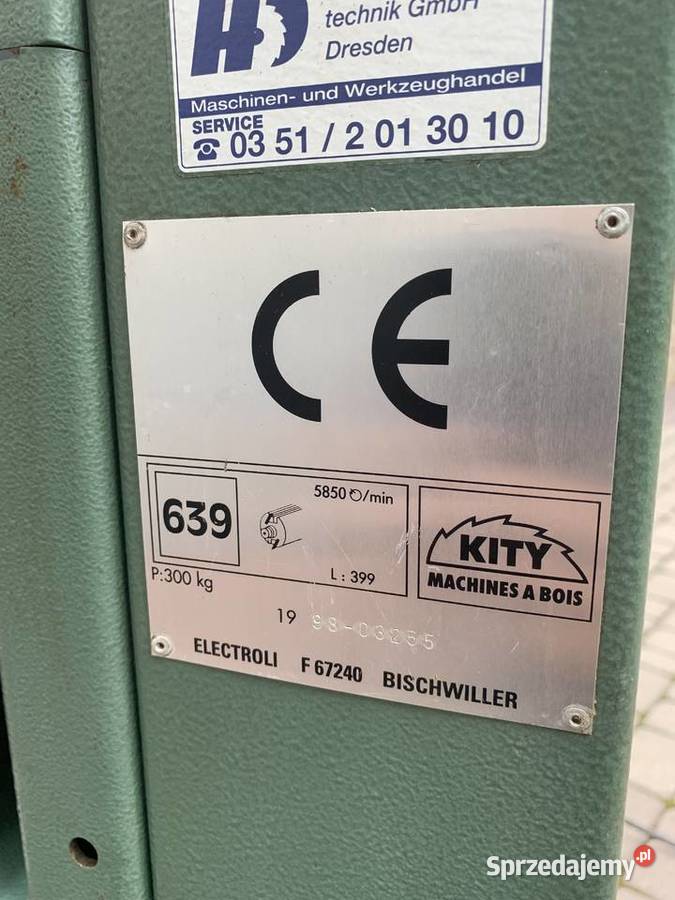 Heblarka strugarka heblarko grubościówka KITY Bieliny