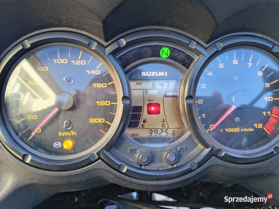 Sprzedam Suzuki DL 650 VStrom z ABS 2009r Ostrów Mazowiecka