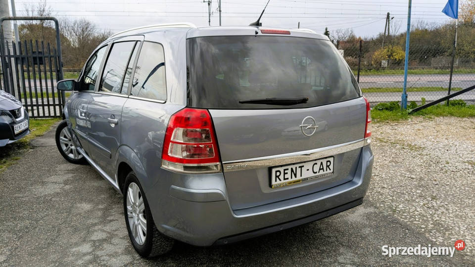 Opel Zafira 16i116OPŁACONYBezwypadkowy7Osób lakier metallic Częstochowa