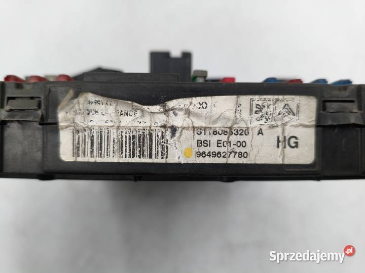 Sterownik Silnika Citroen Berlingo 14 9649673780 osobowe Wyszków