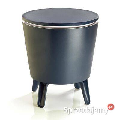 Keter Stolik barowy z chłodziarką antracytowy Lodówki i zamrażarki Warszawa