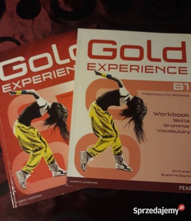Podręcznik i zeszyt ćwiczeń Gold experienceB1 - angielski