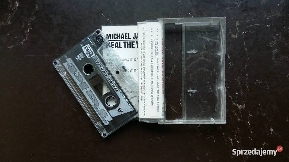 Kaseta magnetofonowa Michael Jackson Heal the kaseta Płyty i kasety Siemiatycze