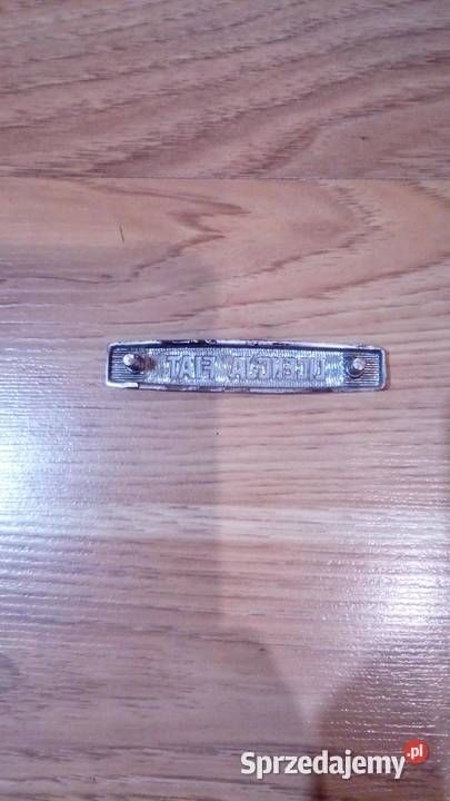 Licencja Fiat znaczek emblemat nowy z czasów PRL Dobieszowice