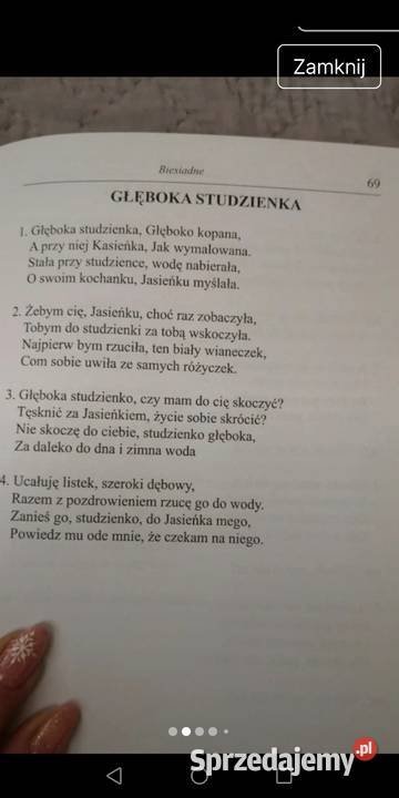 Książka Śpiewnik Moszczenica