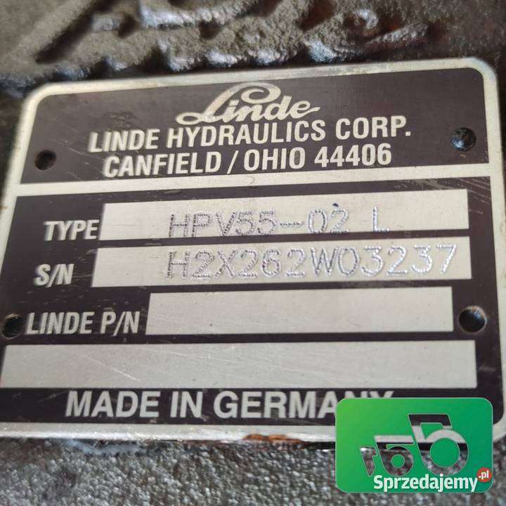 Pompa jazdy Linde HPV5502L Jungheinrich Wilkowo