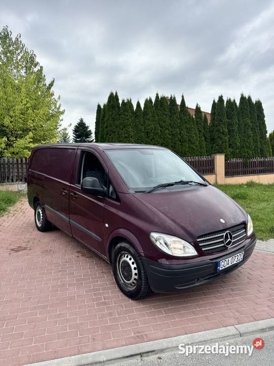Mercedes Vito long 2007 nieuszkodzony łódzkie Zgierz