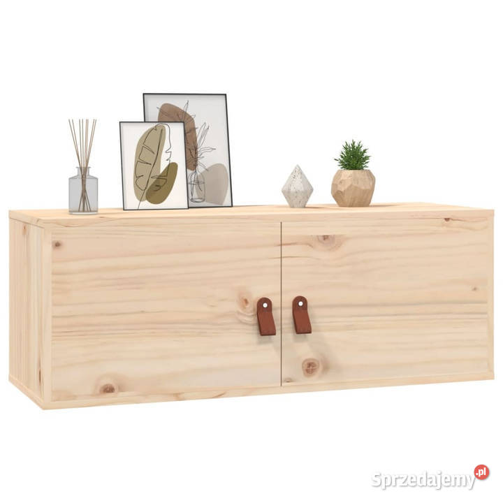 Szafka ścienna 80x30x30 lite drewno sosnowe Warszawa sprzedam