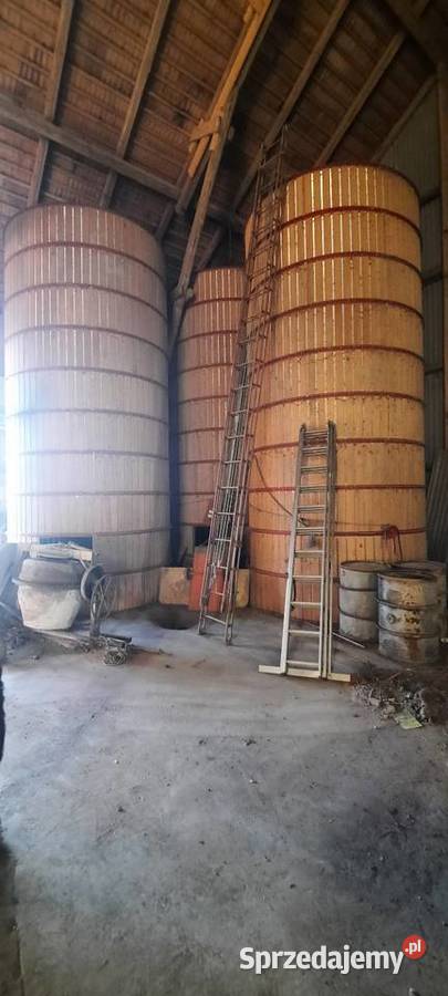 Silos wewnętrzny Kongskilde drewniany i Garwolin