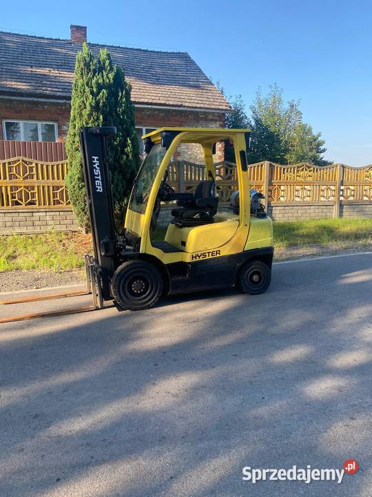 Wózek widłowy HYSTER H25FT LPG triplex przesuw Hyster Antonie