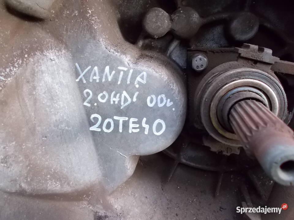 citroen XANTIA 20 HDI 66kw 00r skrzynia biegów Zamość
