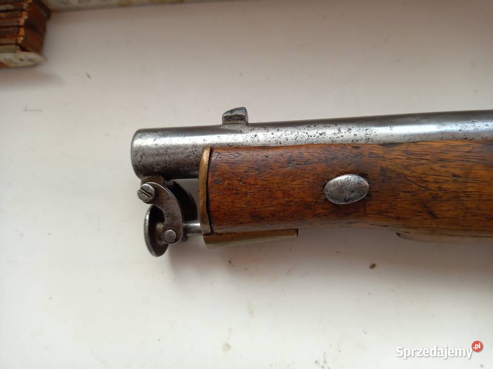 Pistolet czarnoprochowy kapiszonowy rozdzielnego sprzedam