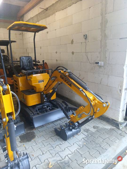 Minikoparka Nowa Berger Kraus BK900A z łyżką 38 Krynica-Zdrój