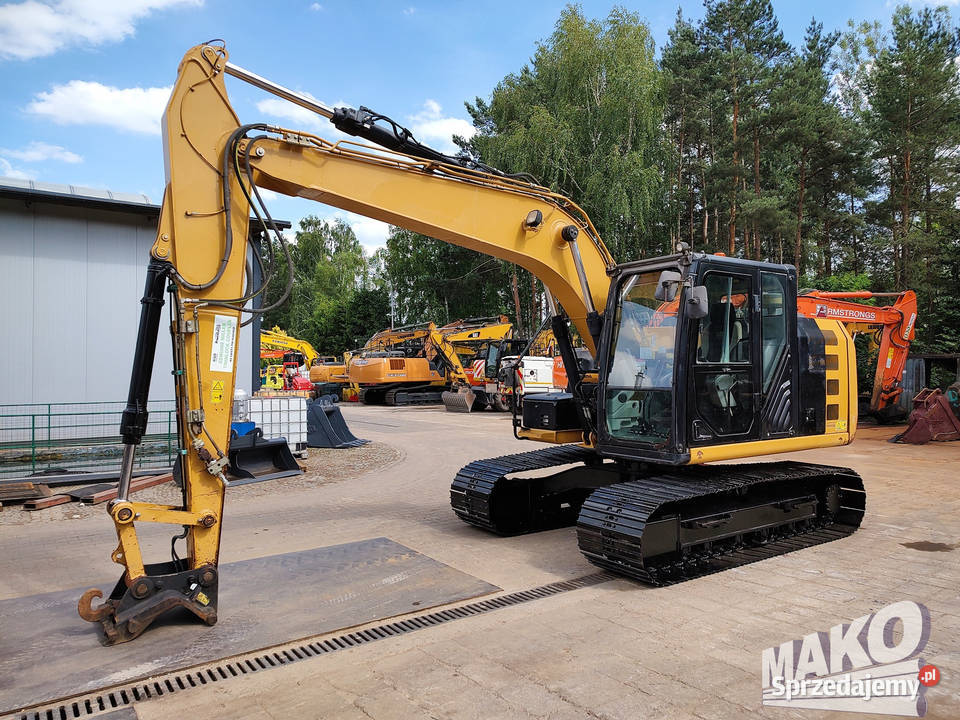 CAT 312 E Dodatkowa hydraulika Verachtert 313 pełny VAT