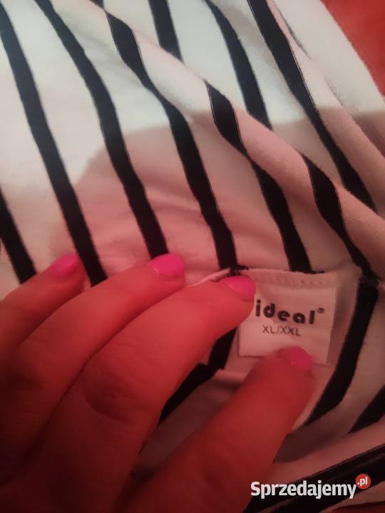 Bluzeczka w marynarskim stylu XLXXL 95bawełny Rozmiar 42(XL) Jelenia Góra
