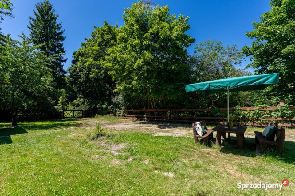 Dom z furtką do lasu natury i cywilizacji Łoś