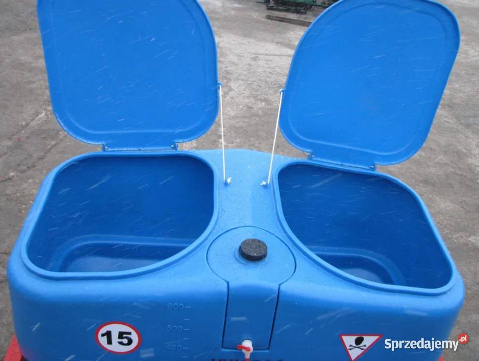 Rozsiewacz nawozów 600l PLASTIKOWY ZBIORNIK nieuszkodzony Opoczno