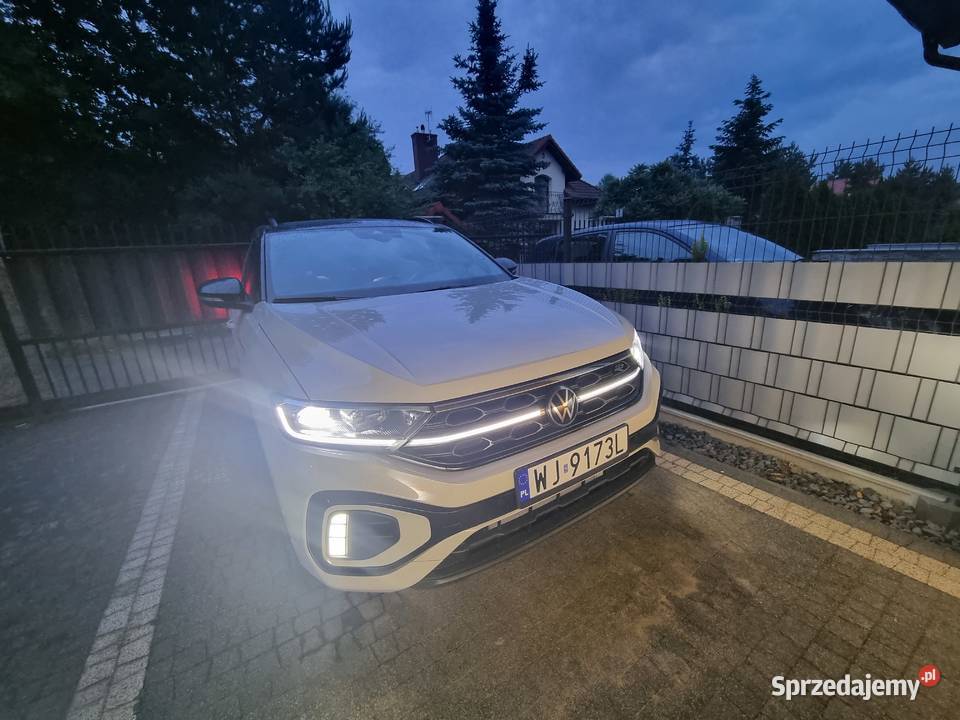Volkswagen TRoc 15 TSI RLine DSG mazowieckie Warszawa