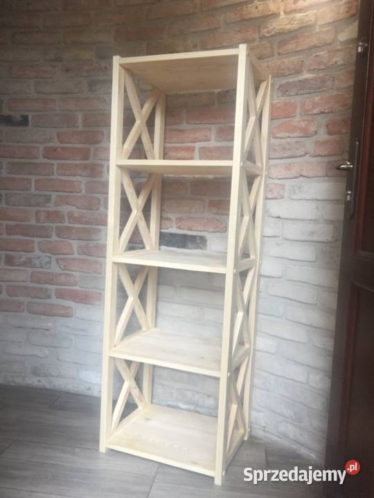 Regał półki na książki do pokoju salonu Chełmża